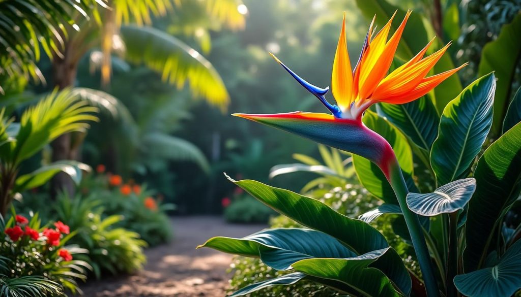 entdecken sie die strelitzie, eine exotische pflanze, die ihrem garten einen einzigartigen tropischen charme verleiht. pflegeleicht und beeindruckend – perfekt für gartenliebhaber!