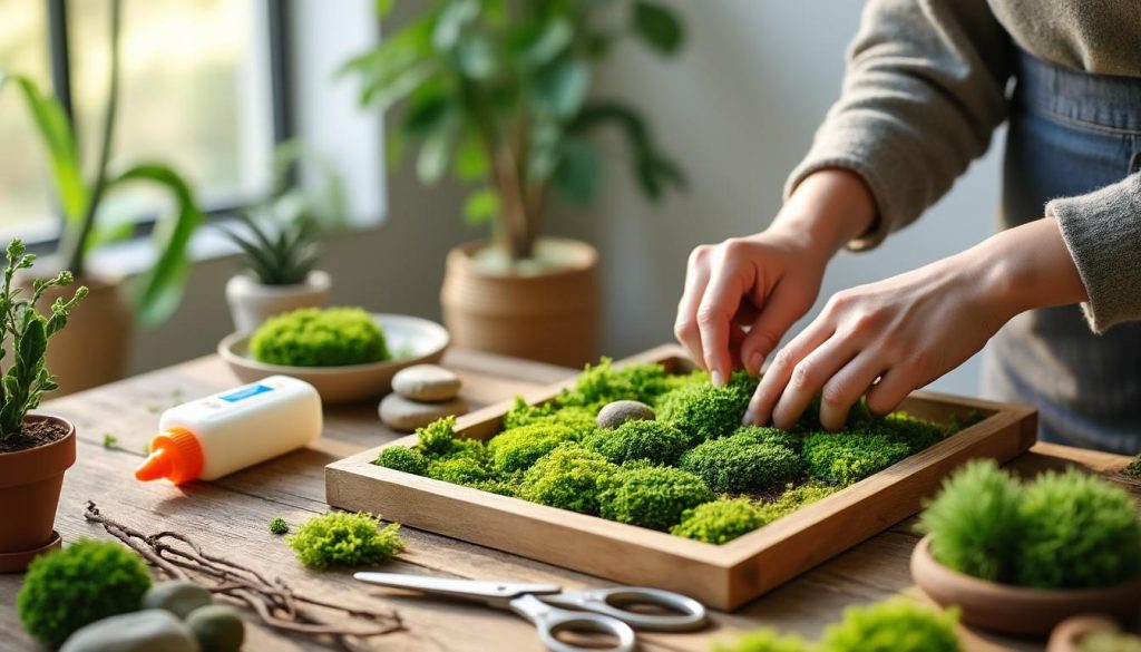 moosbild selber machen: entdecken sie eine einfache schritt-für-schritt-anleitung, um natürliche und dekorative wandbilder selbst zu gestalten. perfekt für ein wohnliches ambiente.
