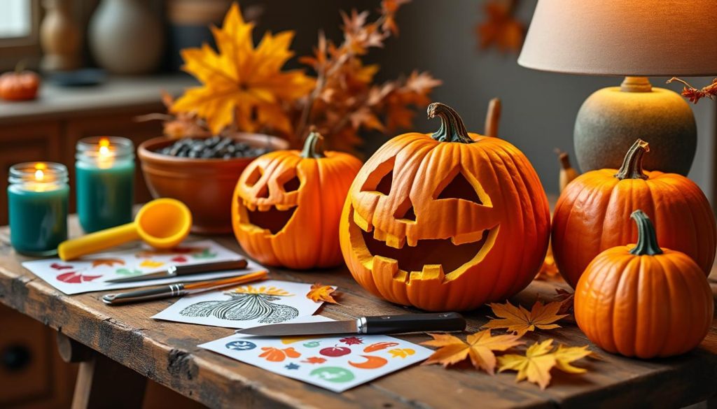 erfahren sie, wie sie zu hause halloween-kürbisse schnitzen – mit einfachen schritt-für-schritt-anleitungen für perfekte dekorationen.