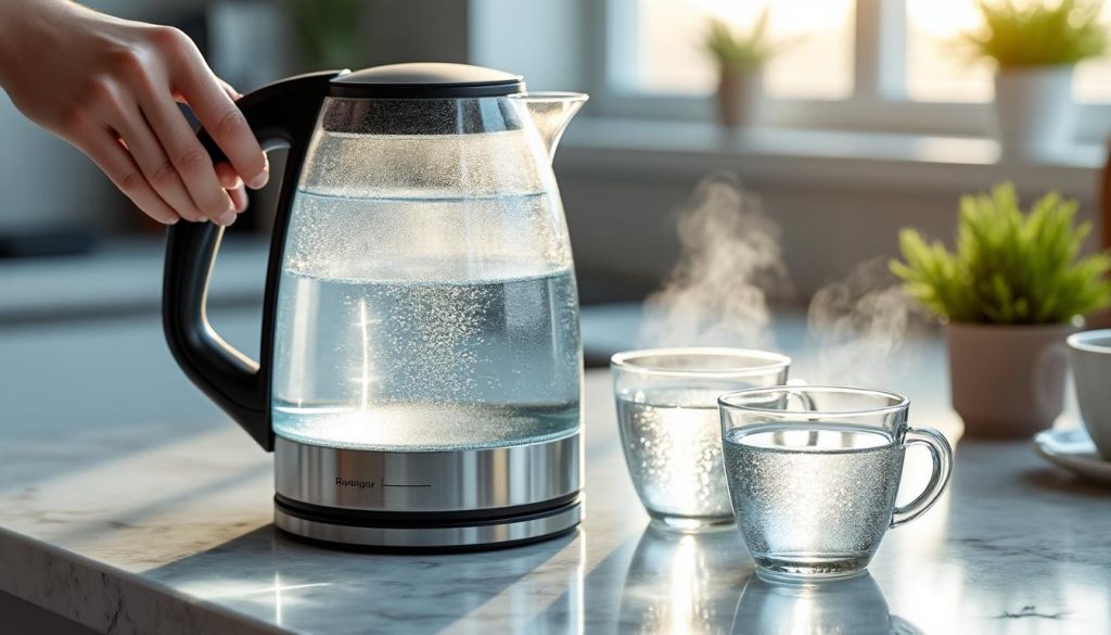 erfahren sie einfache und effektive methoden, um ihren wasserkocher zu entkalken und stets sauberes, geschmackvolles wasser zu genießen.