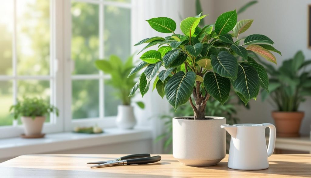 erfahren sie, wie sie ihren gummibaum richtig pflegen und für gesundes wachstum sorgen können. tipps zur bewässerung, lichtverhältnissen und düngung für einen kräftigen gummibaum.