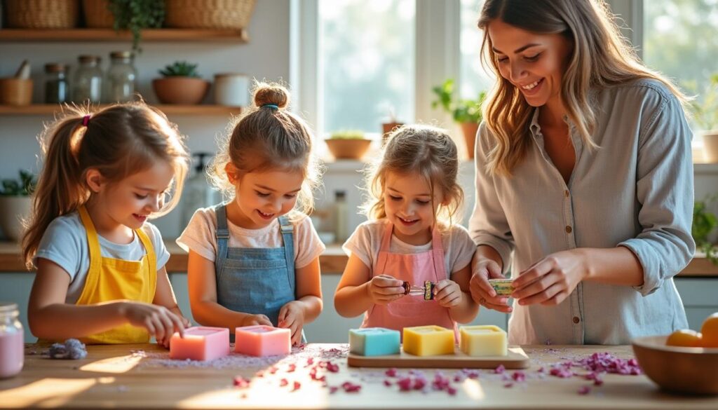 seife selber machen mit kindern: eine einfache anleitung für ein spannendes gemeinsames projekt, das spaß macht und kreativität fördert.